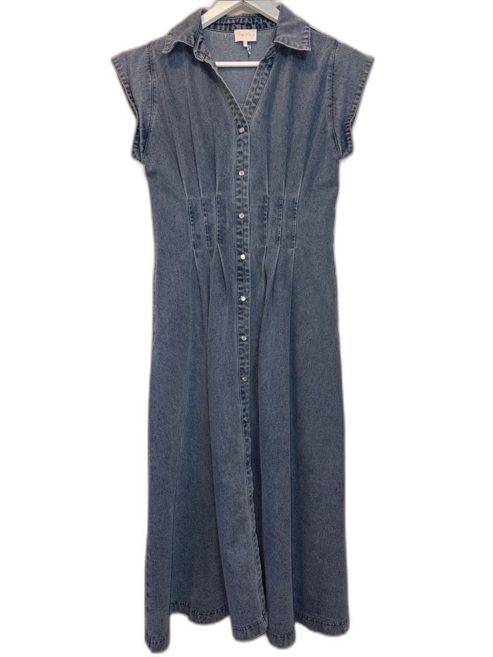 Entro Denim Maxi Dress